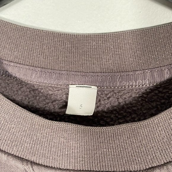 Lululemon Classic Logo Cotton Crewneck Size 6 - Picture 3 of 6